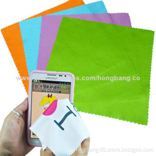Microfiber Glasses Cloth, Reusable and Washable with EN71, SGS, MSDS Marks